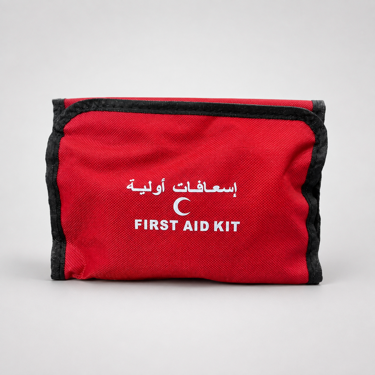 Compact car first aid kit for vehicle emergency supplies